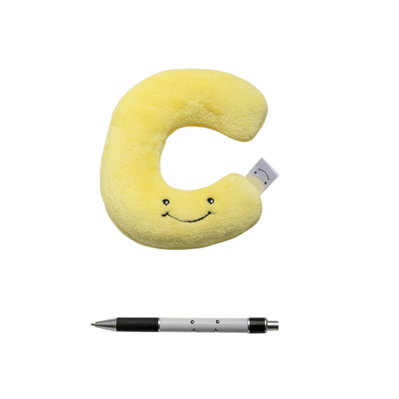 Alphapals® 6 Inch Large Lowercase Plush Letter c