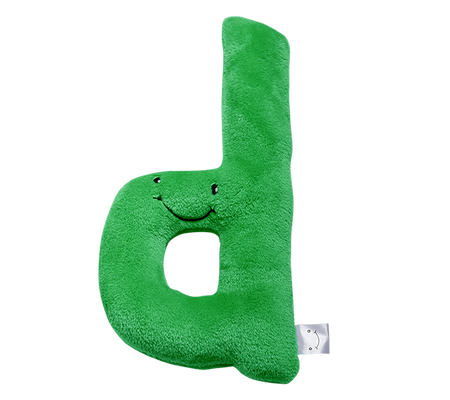 Alphapals® 10 Inch Large Lowercase Plush Letter d