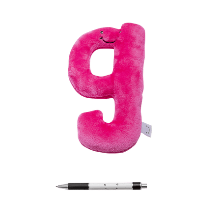 Alphapals® 10 Inch Large Lowercase Plush Letter g