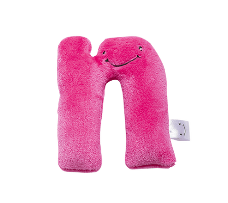 Alphapals® 6 Inch Large Lowercase Plush Letter n