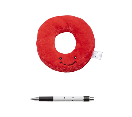 Alphapals® 6 Inch Large Lowercase Plush Letter o