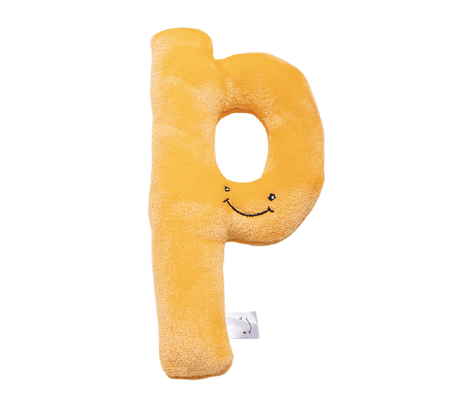 Alphapals® 10 Inch Large Lowercase Plush Letter p