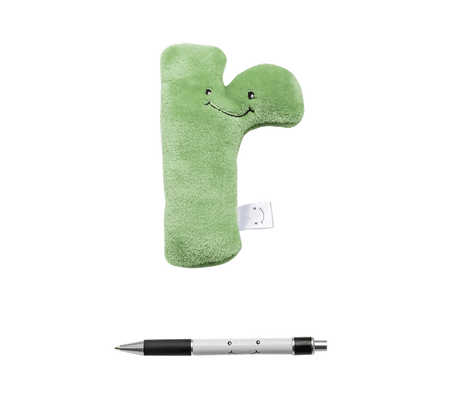 Alphapals® 6 Inch Large Lowercase Plush Letter r