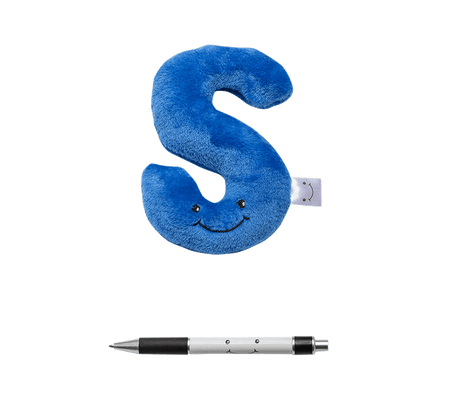 Alphapals® 6 Inch Large Lowercase Plush Letter s