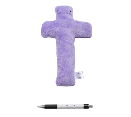 Alphapals® 10 Inch Large Lowercase Plush Letter t