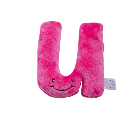 Alphapals® 6 Inch Large Lowercase Plush Letter u