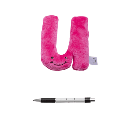 Alphapals® 6 Inch Large Lowercase Plush Letter u