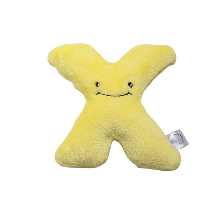 Alphapals® 6 Inch Large Lowercase Plush Letter x