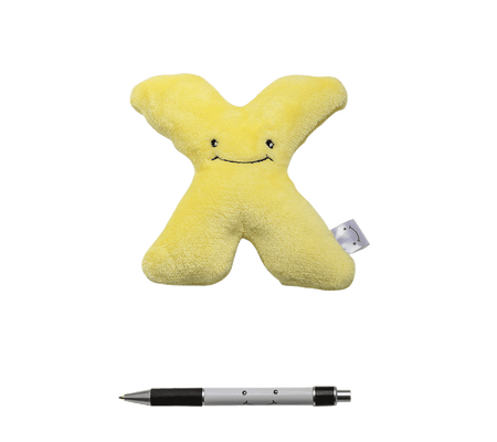 Alphapals® 6 Inch Large Lowercase Plush Letter x