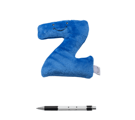 Alphapals® 6 Inch Large Lowercase Plush Letter z