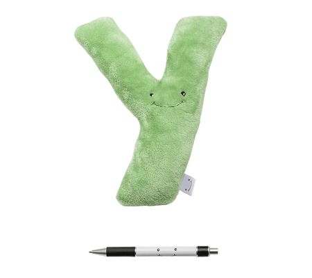 Alphapals® 10 Inch Large Lowercase Plush Letter y