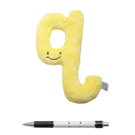 Alphapals® 10 Inch Large Lowercase Plush Letter q