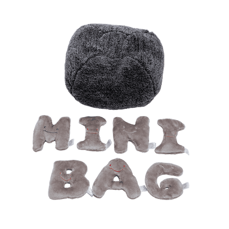 Alphapals® 5 Inch Plush Letter Set - Rhino Grey