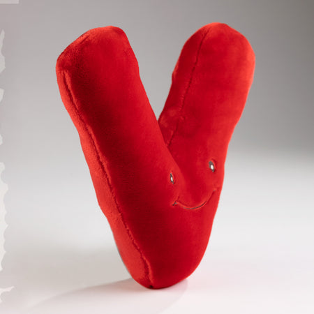 Alphapals® 11 Inch Plush Letter V